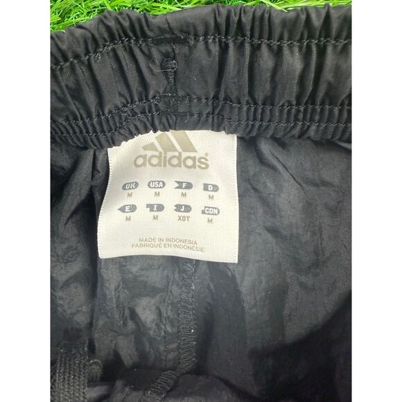 Adidas Track Pants Mens M Black Athletic Joggers Training Activewear Vintage - Picture 4 of 7